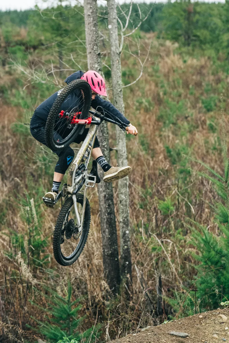 Transition TBC Classic Wool MTB Sock Black/Light Grey-2