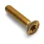 Framesandgear Titanium Top Cap Bolt M6 X 30 flat Head Gold