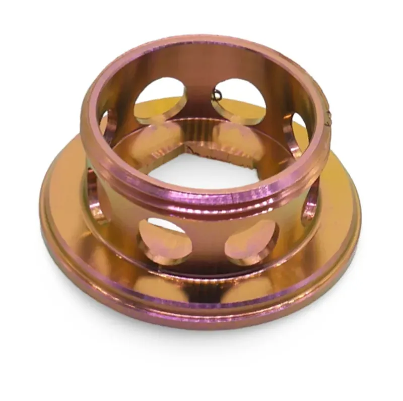 Framesandgear Titanium Crank Arm Cover Bolt for Shimano Cranks Bronze-2
