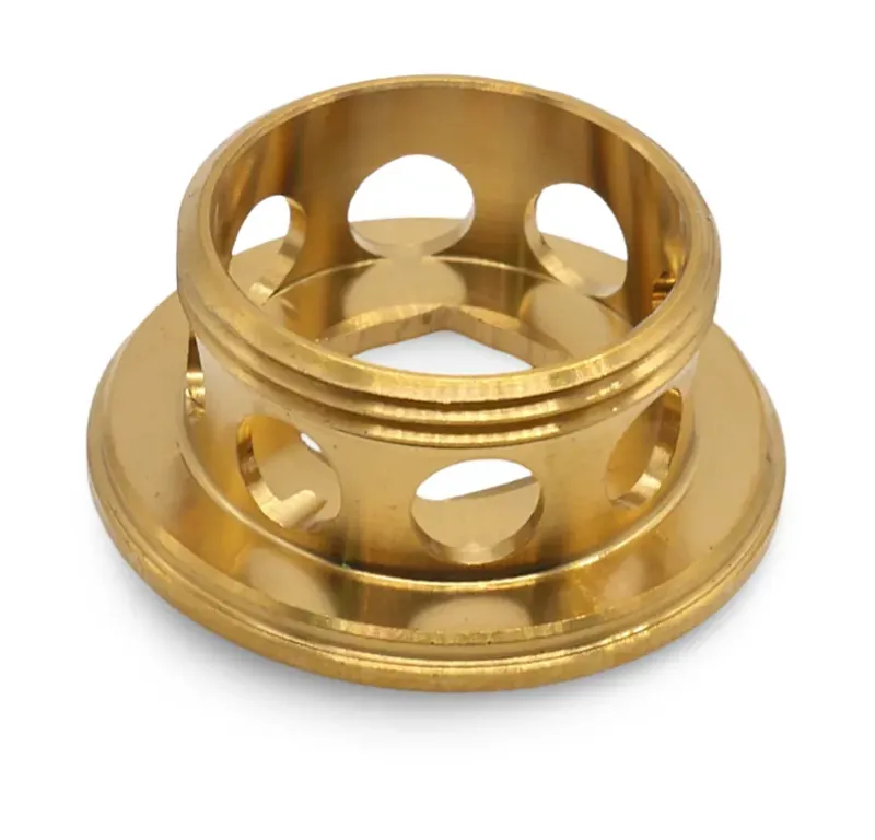Framesandgear Titanium Crank Arm Cover Bolt for Shimano Cranks Bolt Gold-2