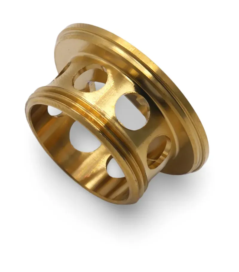 Framesandgear Titanium Crank Arm Cover Bolt for Shimano Cranks Bolt Gold-3