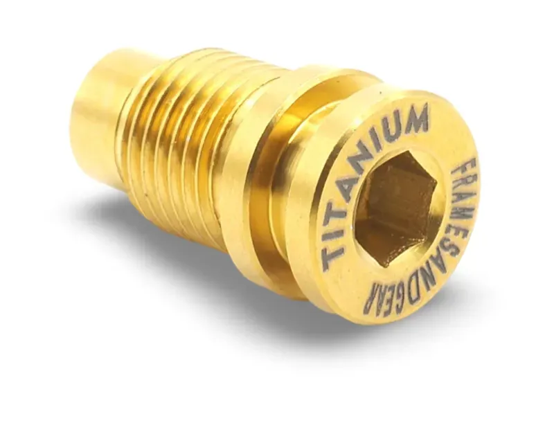 Framesandgear Titanium Rear Derailleur Hanger Bolt For Shimano Gold
