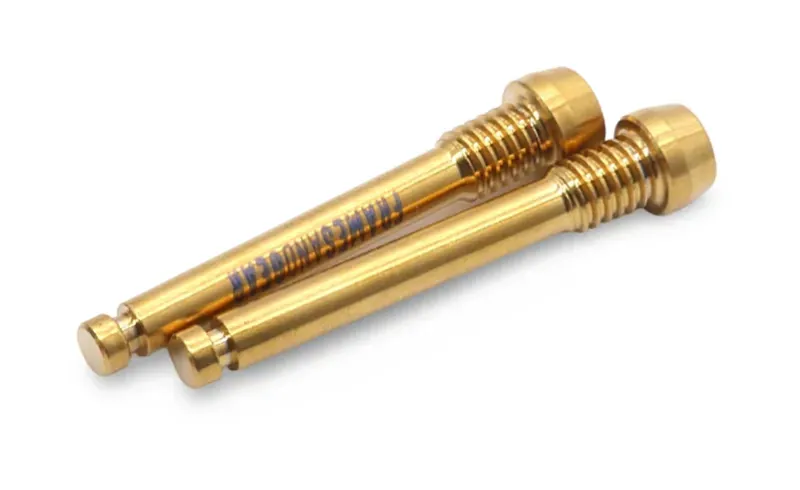 Framesandgear Titanium Disc Brake Pad Retaining Pins For Shimano Gold-1
