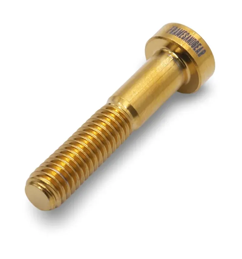 Framesandgear Titanium Seatpost Clamp Wedge Bolt For Specialized SL6 SL7 SL8 And Venge Gold-1