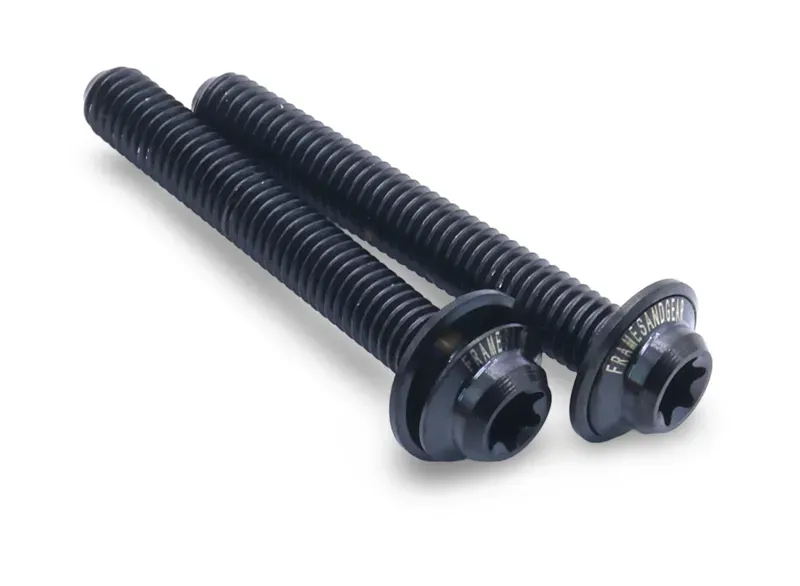 Framesandgear Titanium Disc Brake Caliper Bolts M5 Black