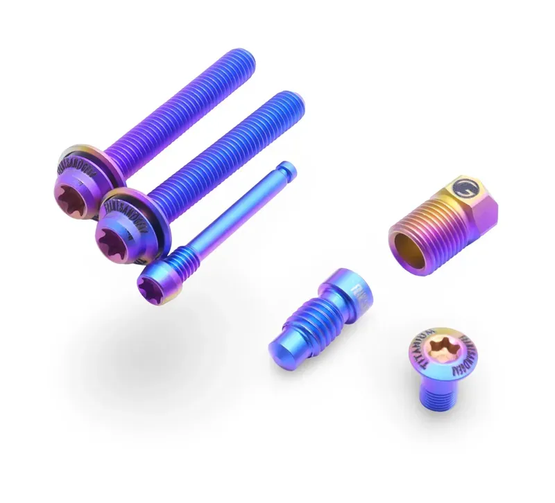 Framesandgear Titanium Full Replacement Bolt Kit For Shimano Dura Ace R9270 Trout-1