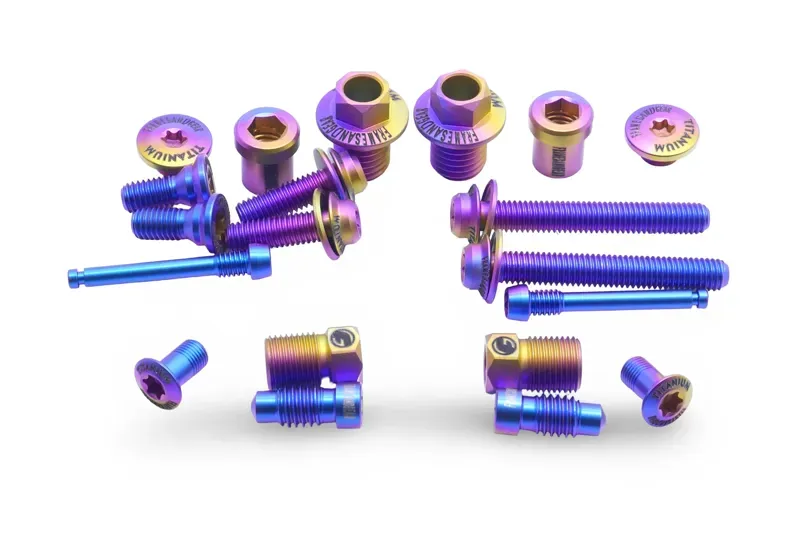 Framesandgear Titanium Full Replacement Bolt Kit For Shimano Dura Ace R9270 Trout