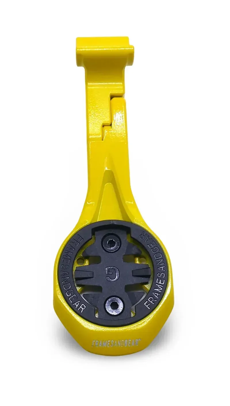 Framesandgear Aerofront Mount for Colnago Y1RS Handlebar Neon Yellow garmin medium edge 850-1
