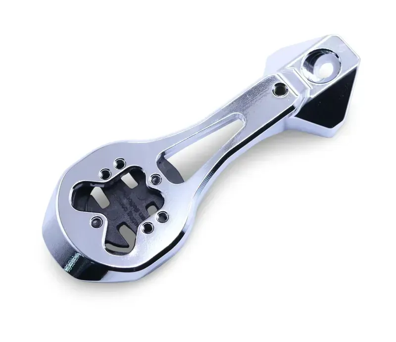 Framesandgear Aero Computer Mount for Colnago Y1Rs in Chrome garmin edge 140/840/850-4