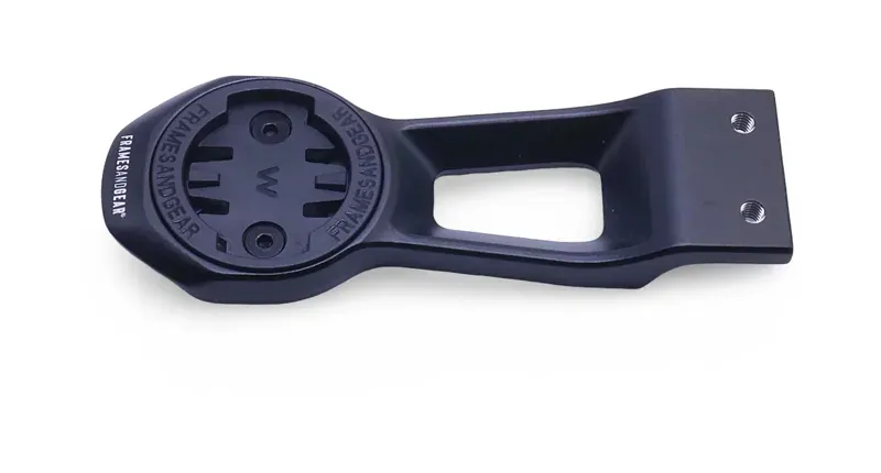 Framesandgear Aero Computer Mount For Basso Fuga Integra And Levita Black garmin large edge 1050-3