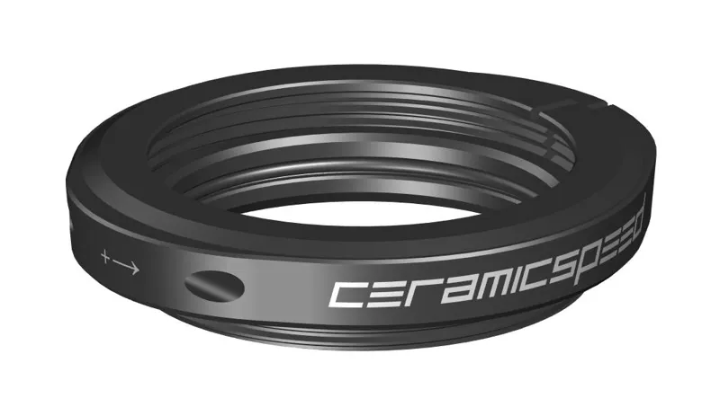CeramicSpeed Preload Ring Alternative For SRAM DUB Cranks Black