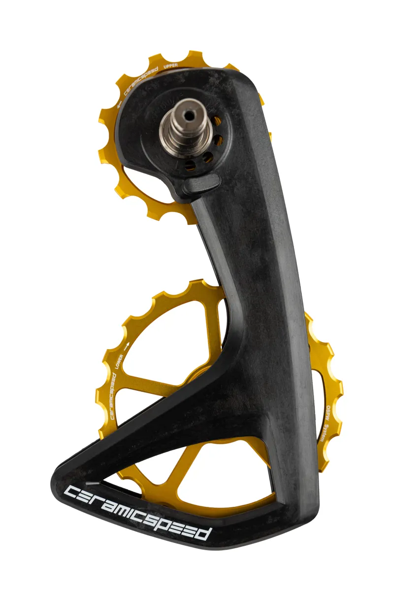 CeramicSpeed OSPW RS 5 Spoke Shimano Dura Ace 9250 Ultegra  8150 Pulley Wheels Gold