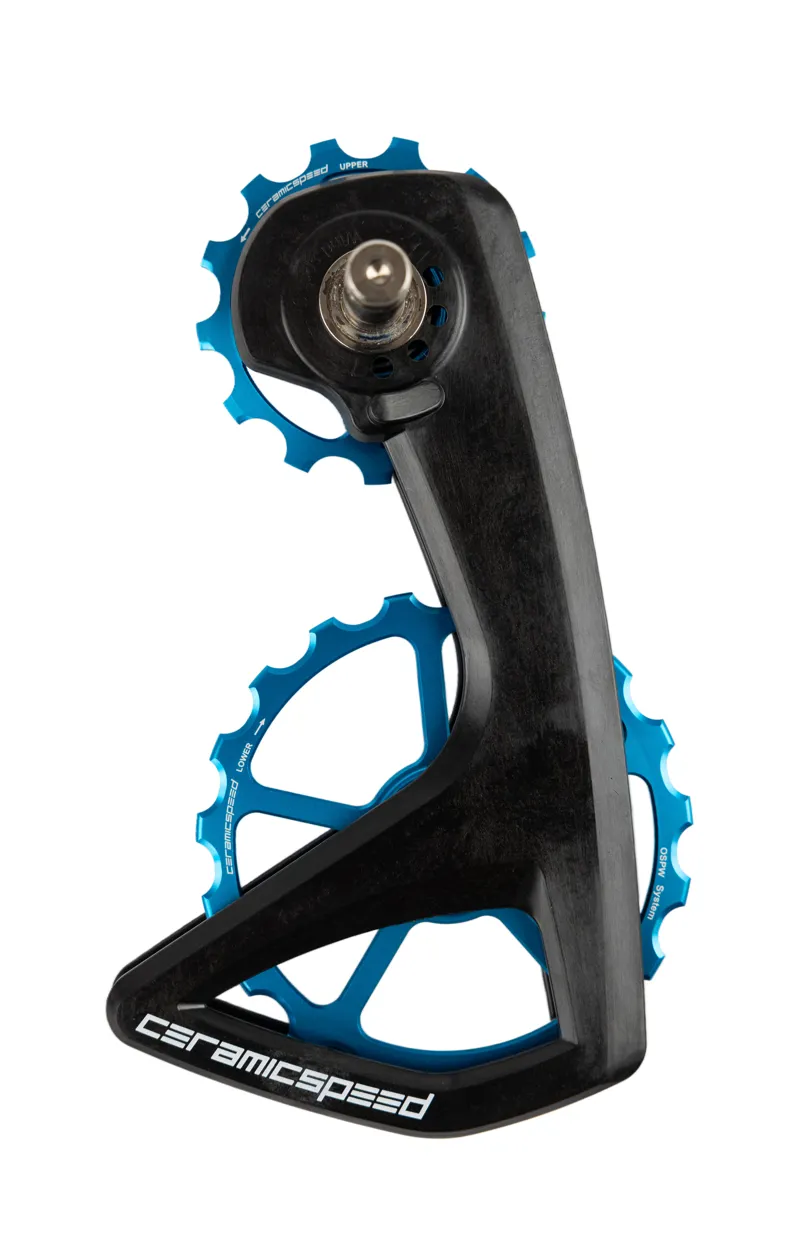 CeramicSpeed OSPW RS 5 Spoke Shimano 105 / 7150 Pulley Wheels Blue