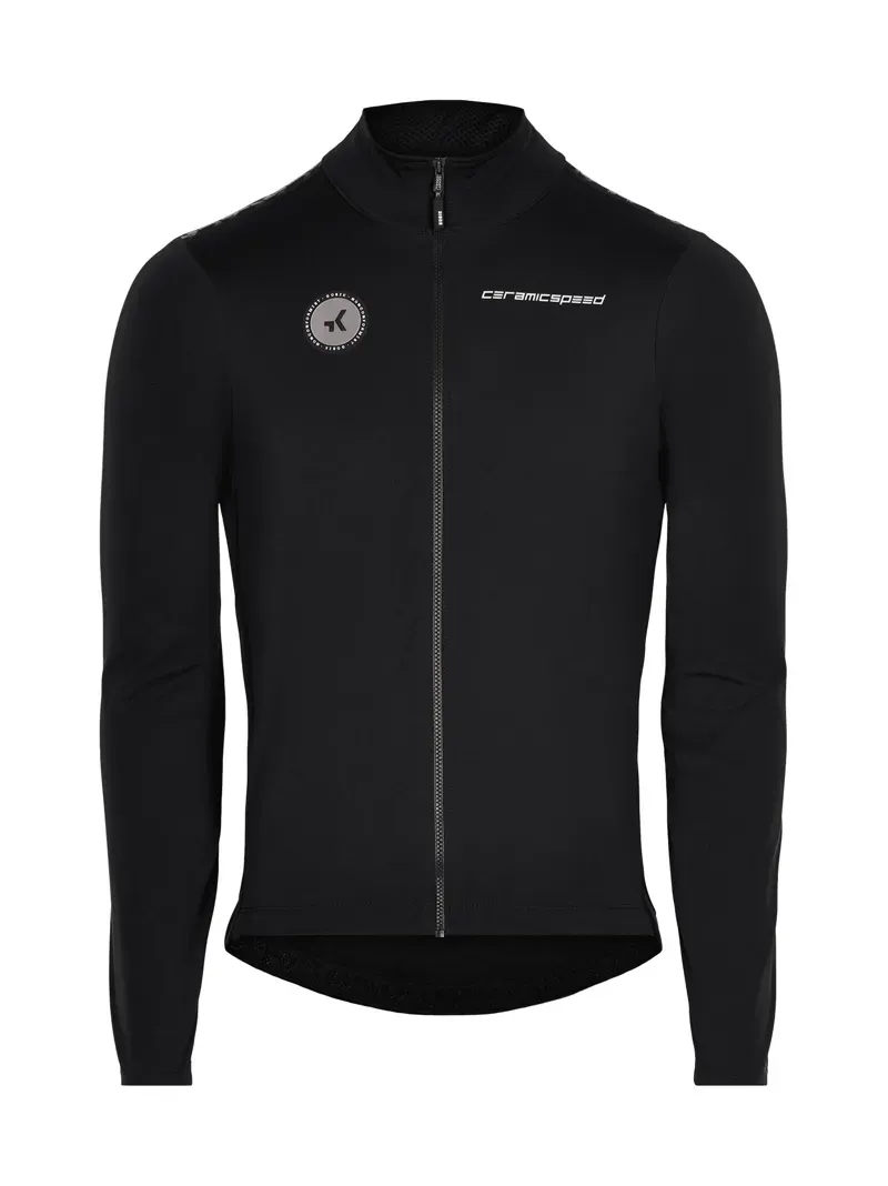 CeramicSpeed By Gobik Mens Cycling Jacket Wind Stopper Waterproof Black