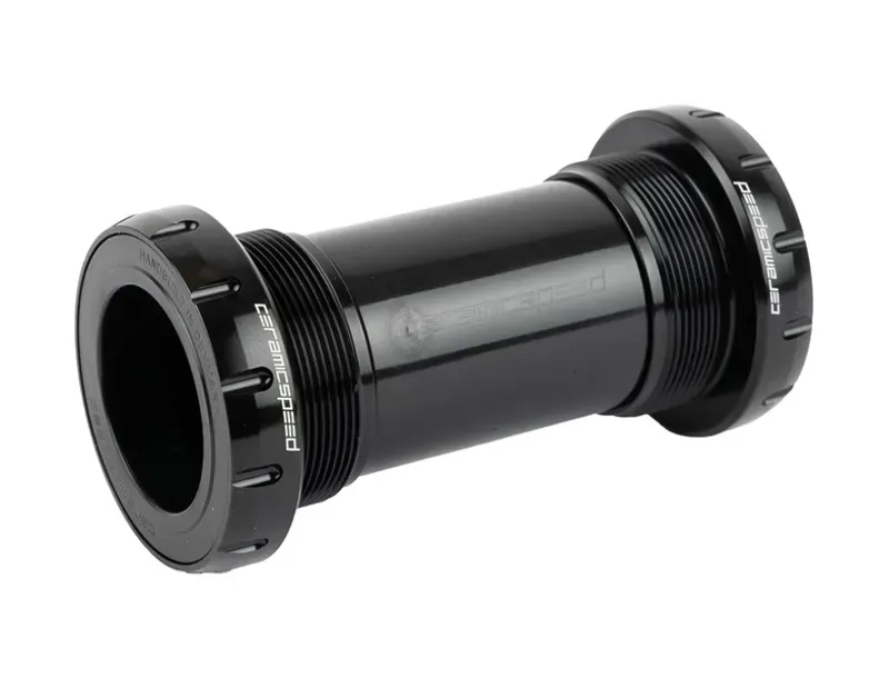 CeramicSpeed BB Alpha For Road Ceramic Bearing Bottom Bracket Black ITA DUB