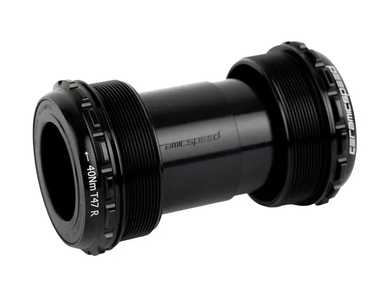 CeramicSpeed BB Alpha For Road Ceramic Bearing Bottom Bracket Black T47/68 DUB