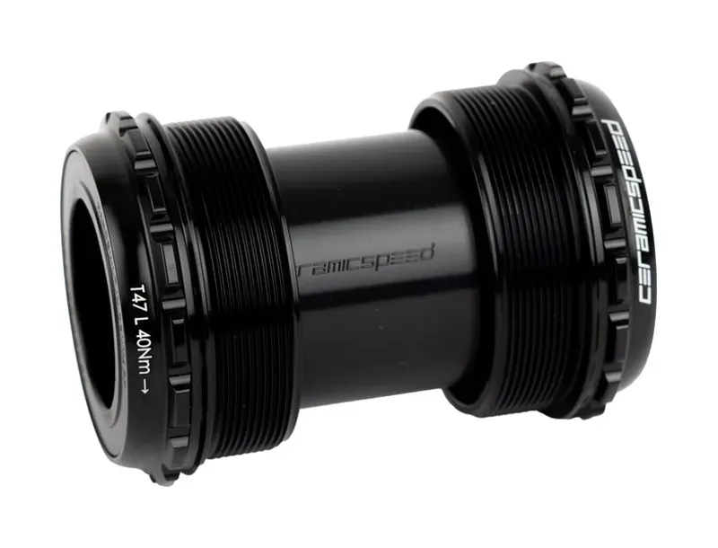 CeramicSpeed BB Alpha For Gravel Ceramic Bearing Bottom Bracket Black T47/68 DUB