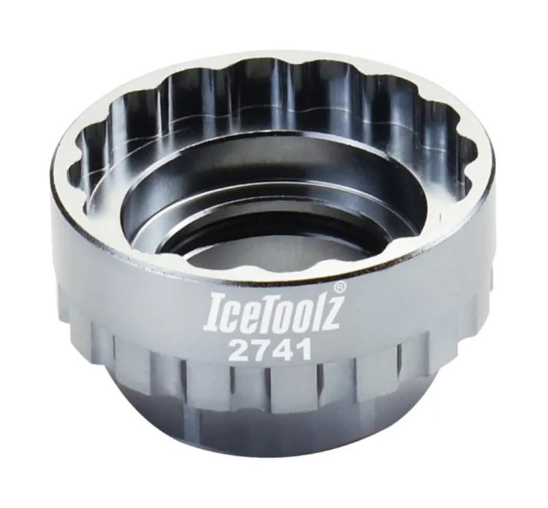IceToolz 2741 Chainring Lock Ring Tool 12 Speed Shimano Compatible