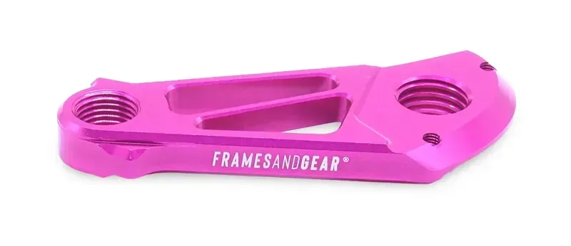 Framesandgear DM Derailleu Hanger for Giant with Shimano Shifting Pink