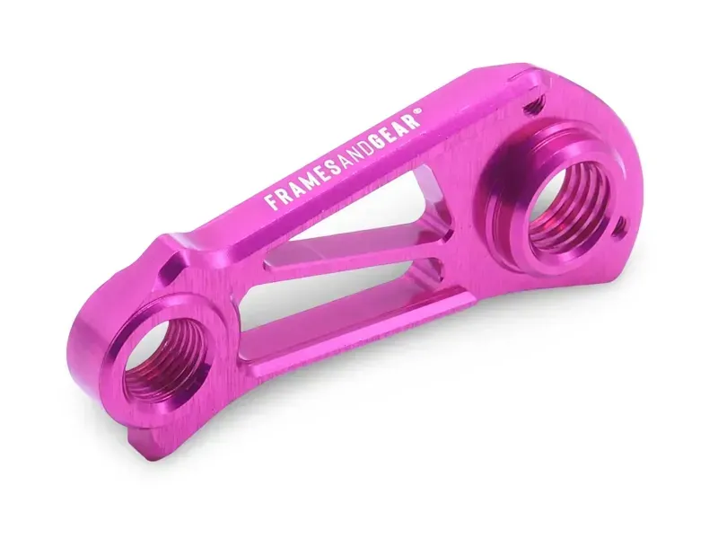 Framesandgear DM Derailleu Hanger for Giant with Shimano Shifting Pink-1