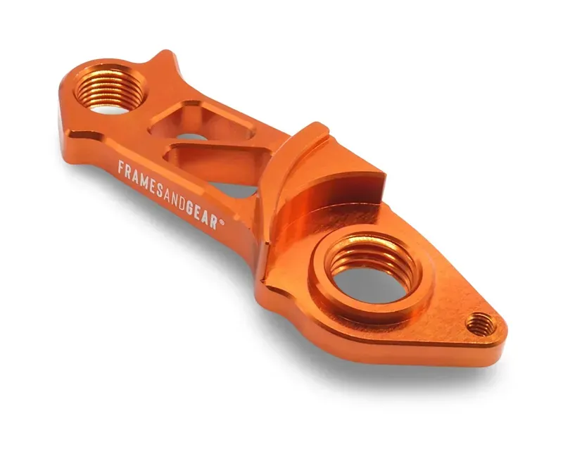 Framesandgear Direct Mount DB Derailleur Hanger For Time Scylon with Shimano Shifting Orange-2