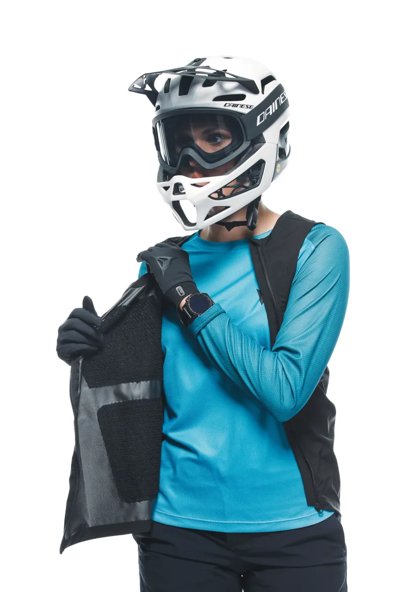 Dainese HGC Womens Hybrid MTB Cycling Gilet Vest Tap Shoe Black - Small-2