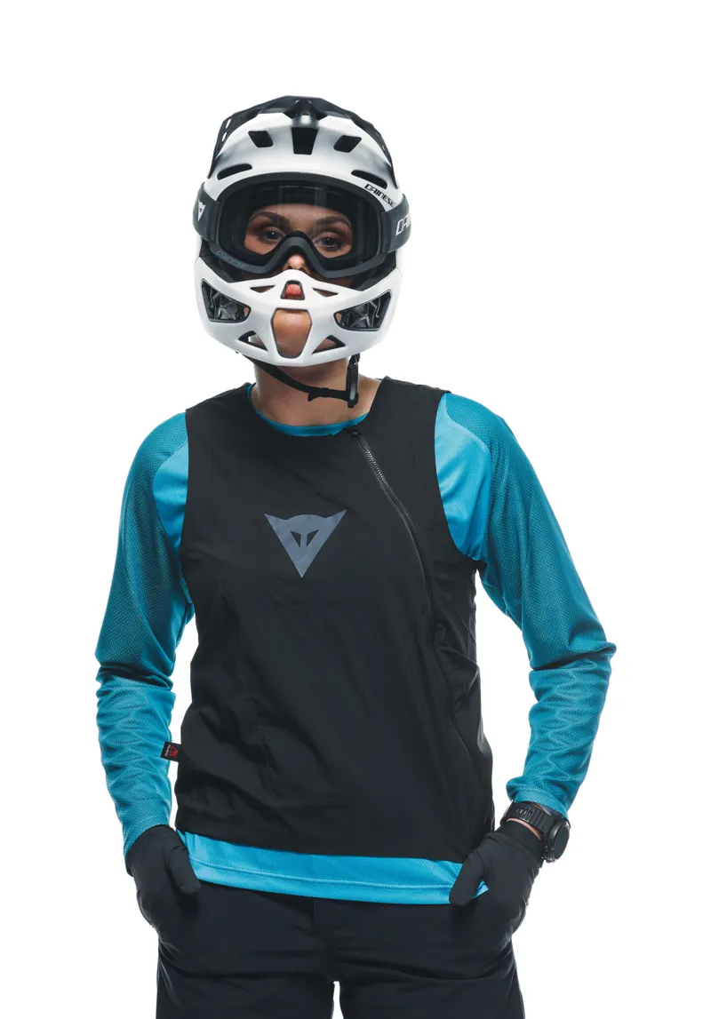 Dainese HGC Womens Hybrid MTB Cycling Gilet Vest Tap Shoe Black - Small-4