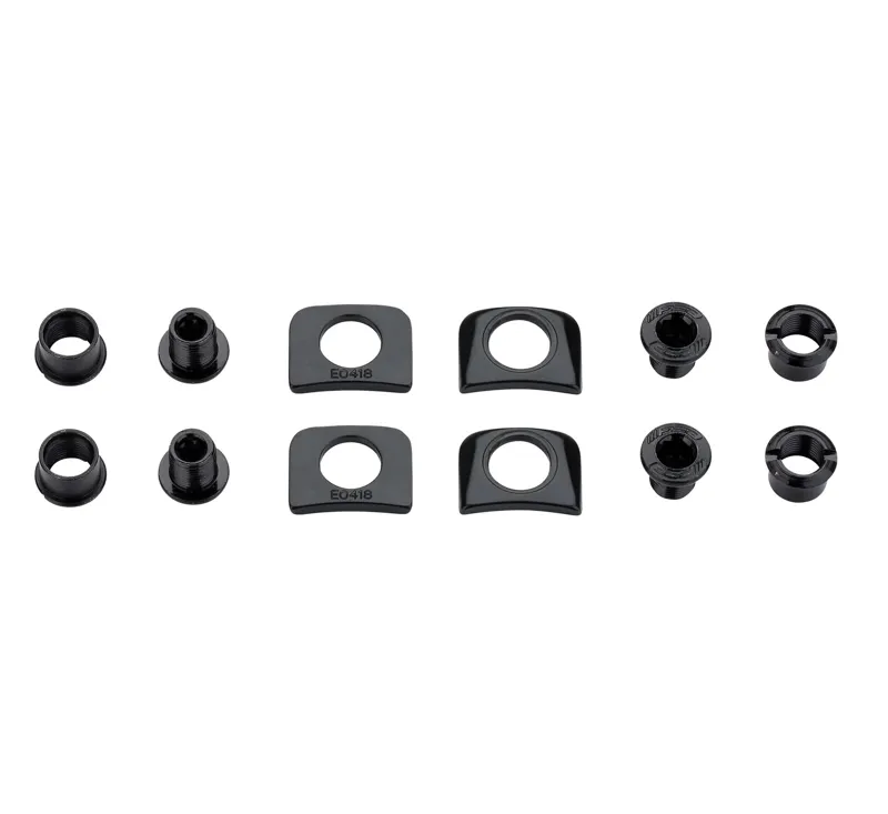 FSA Chainring Bolt and Nut Kit  Black ML163 ML085