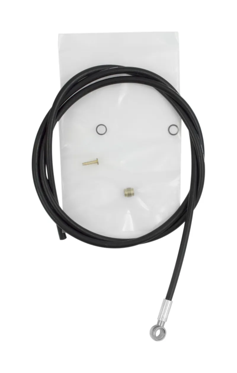 FSA DB025 200mm Hydraulic Hose Kit in Black