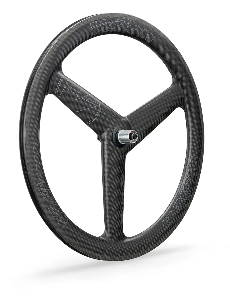 Vision Metron 3-Spoke Disc Carbon Road Rear Wheel Tubeless C/Lock SH10/11