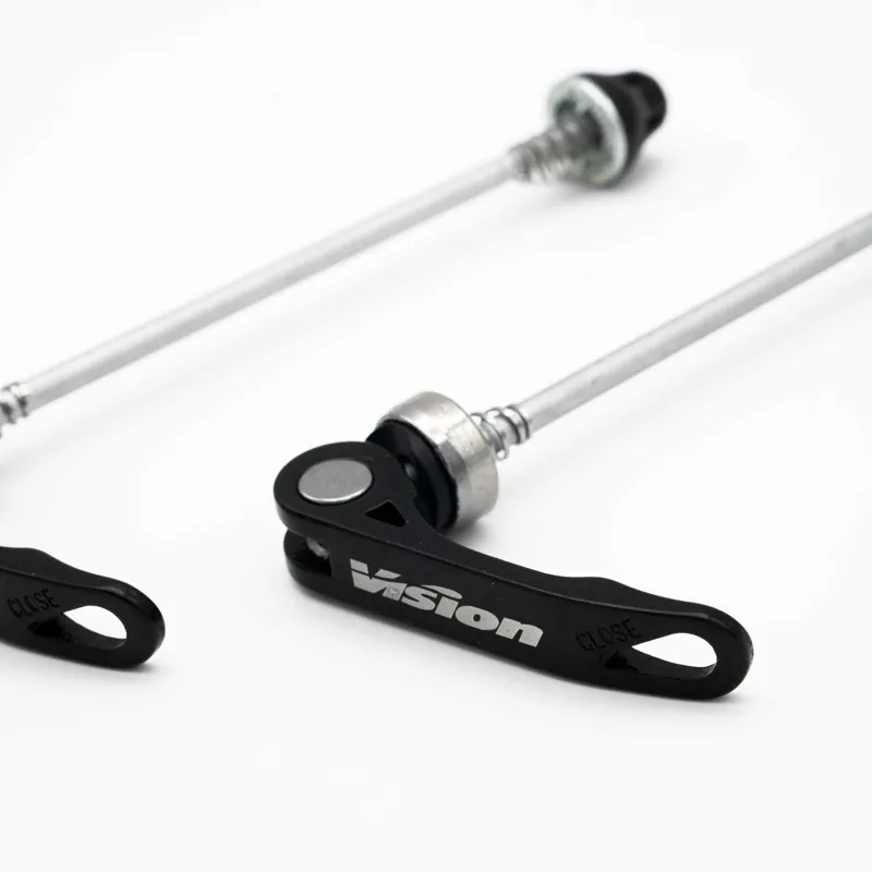 Vision QR-25 Alloy Road Bike Quick Release Set 112/146mm Black-1