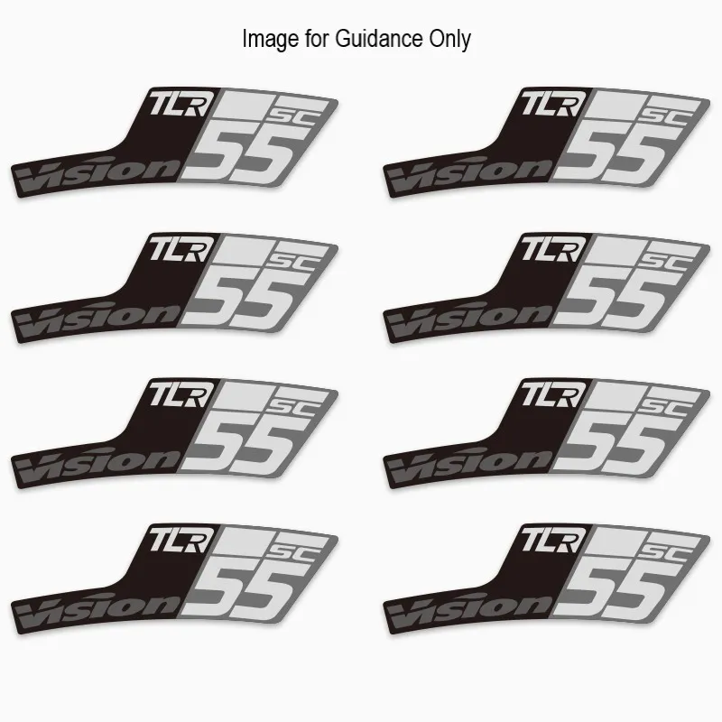 Vision Wheels Replacement Decal Set  For SC 55 Wheel