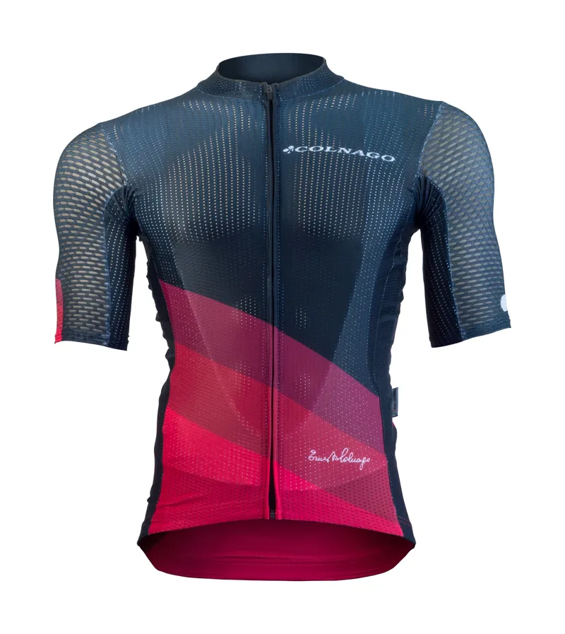 Colnago Short Sleeve Jersey Black Red Small