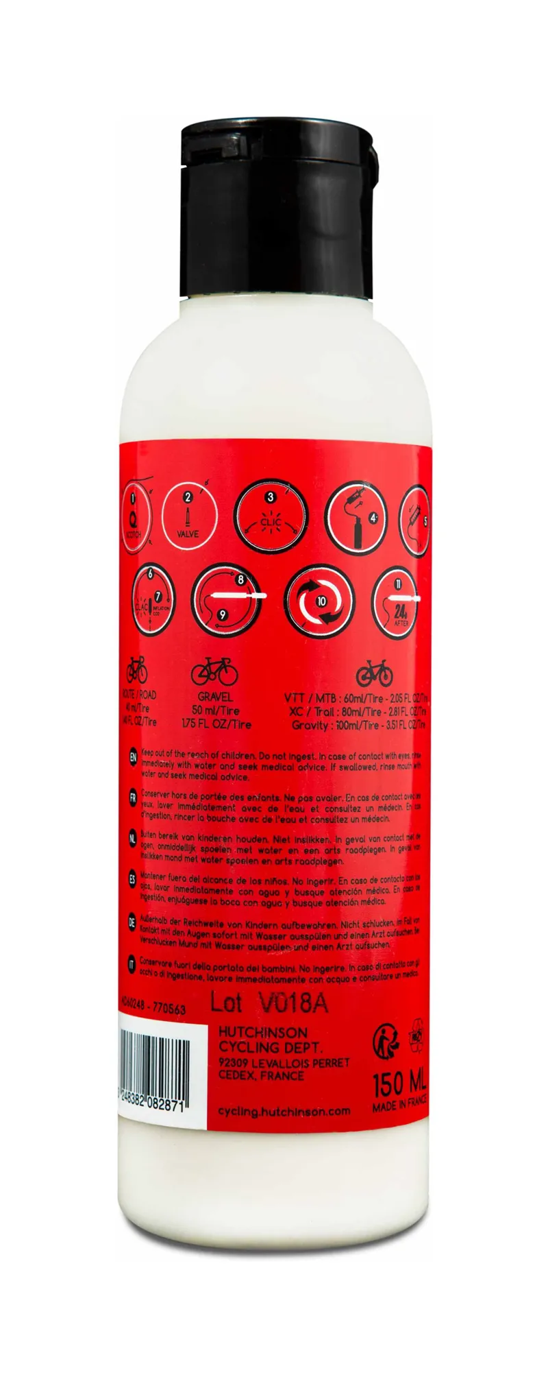 Hutchinson Protect Air Max Latex Road Gravel MTB Tubeless Tyre Sealant-3