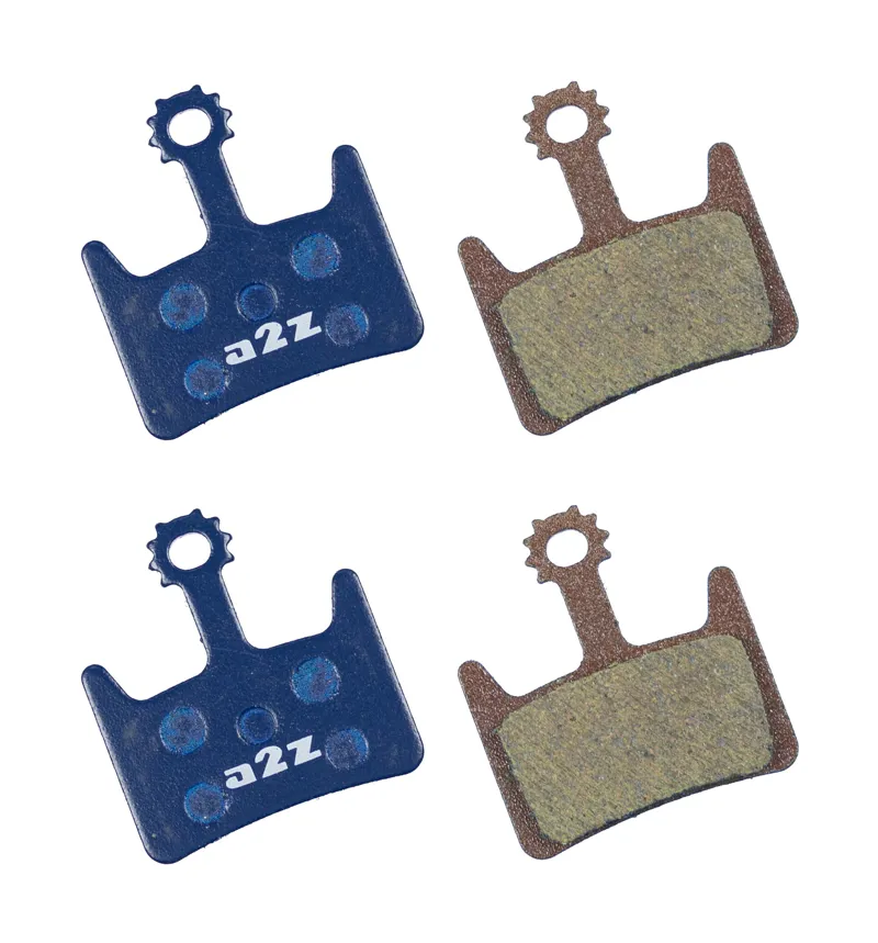 A2Z Fastop Hayes Prime  Disc Pads x2 Pairs Blue Organic