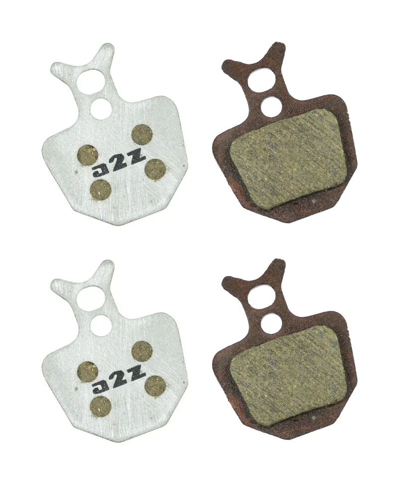 A2Z Fastop Formula Oro Disc Pads x2 Pairs Silver Superlight