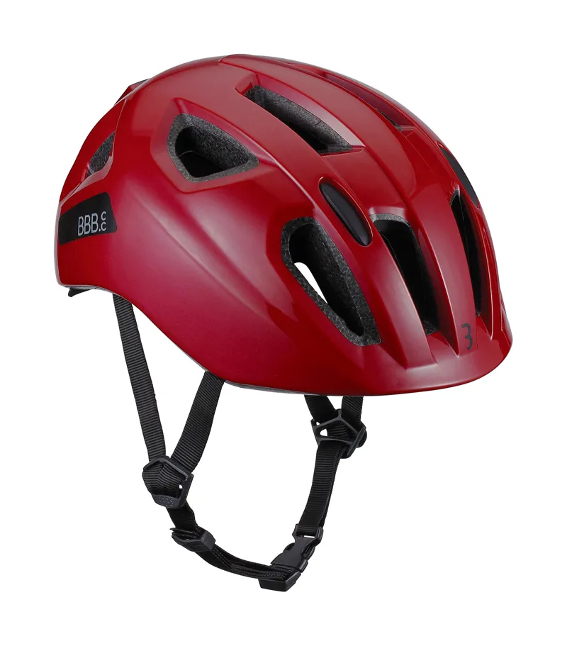 BBB Sonar Helmet With Rear LED Light BHE-171 Red 52-58cm Medium-7