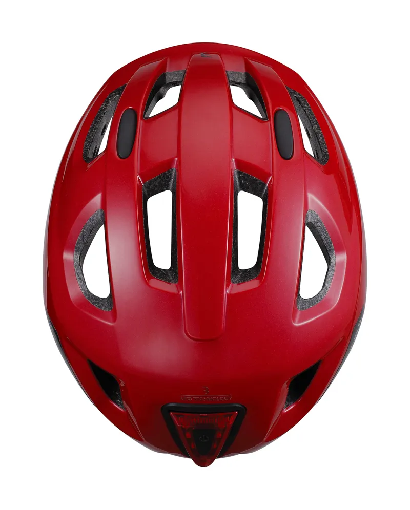 BBB Sonar Helmet With Rear LED Light BHE-171 Red 52-58cm Medium-8