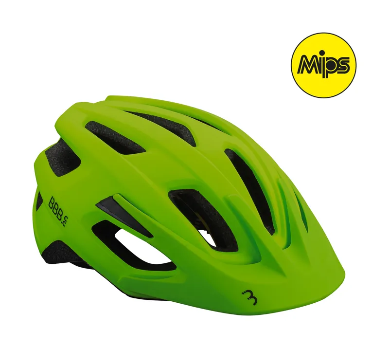 BBB Bicycle Cycle Bike BHE-22B Dune 2.0 MIPS Helmet Neon Yellow 