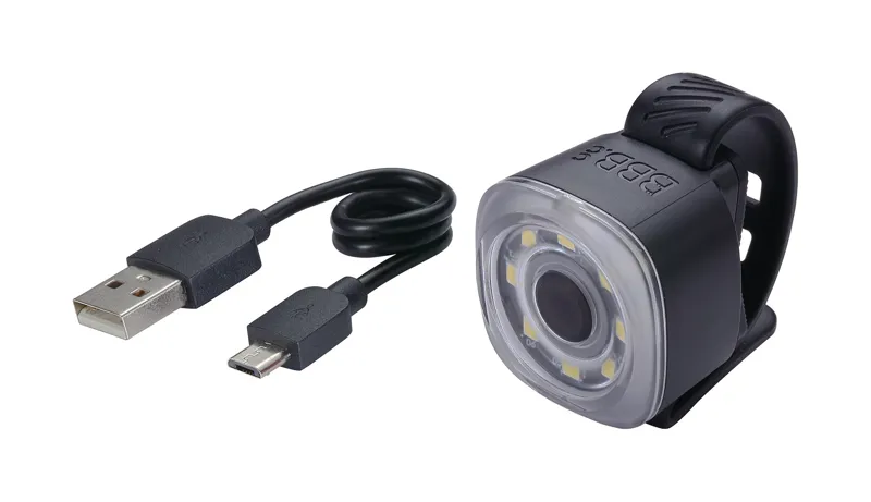 BBB Spirit Front Mini LED Cycle Light USB Rechargeable Black BLS-225-2