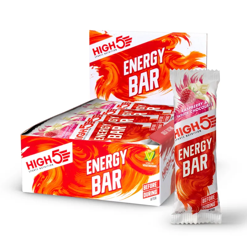 High5 Energy Bar 12 Pack 55g Various Flavours Vegan Friendly-6
