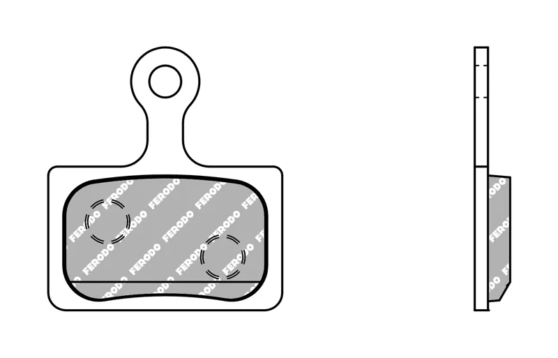 Ferodo FE Ebike Disc Pad 009 Shimano Dura Ace/Ultegra/GRX-1