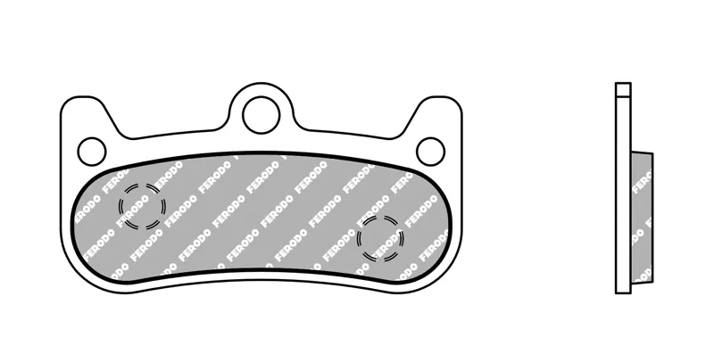 Ferodo FE Ebike Disc Brake Pad 019 Formula CURA 4