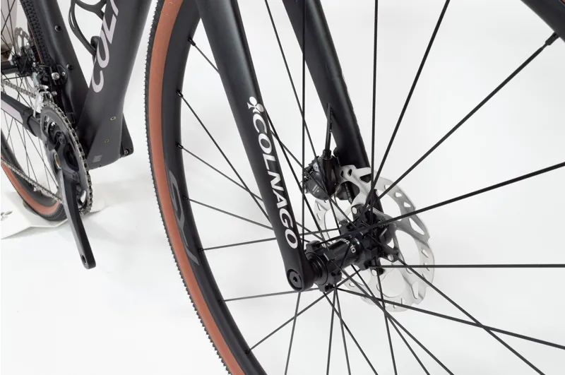 Colnago G3-X Carbon Gravel Complete Bike Shimano GRX 810 2x11 G3BK Raw Black White-3