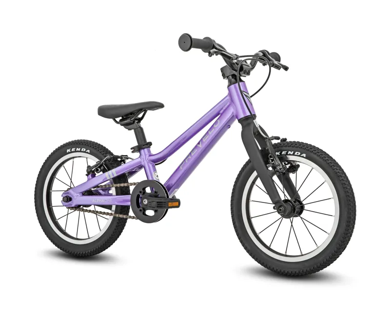 Prevelo Alpha One 14 Inch Kids Complete Bike Purple