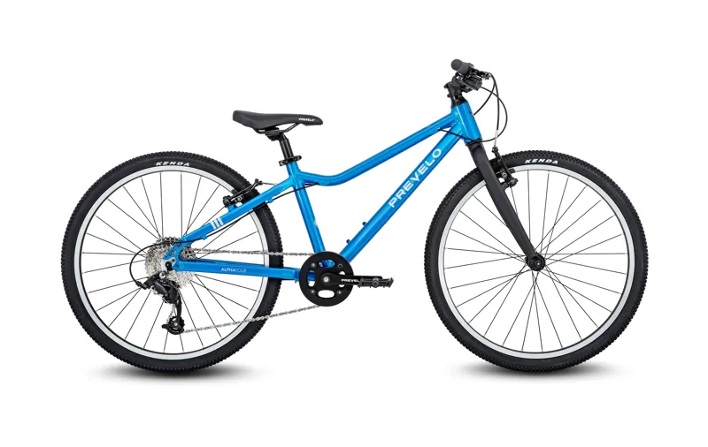 Prevelo Alpha Four 24 Inch Kids Complete Bike Blue-1