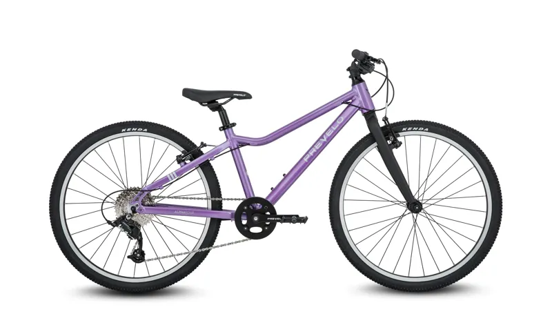 Prevelo Alpha Four 24 Inch Kids Complete Bike Purple-1