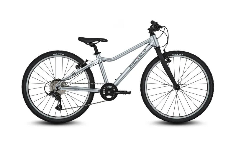Prevelo Alpha Four 24 Inch Kids Complete Bike Silver-1