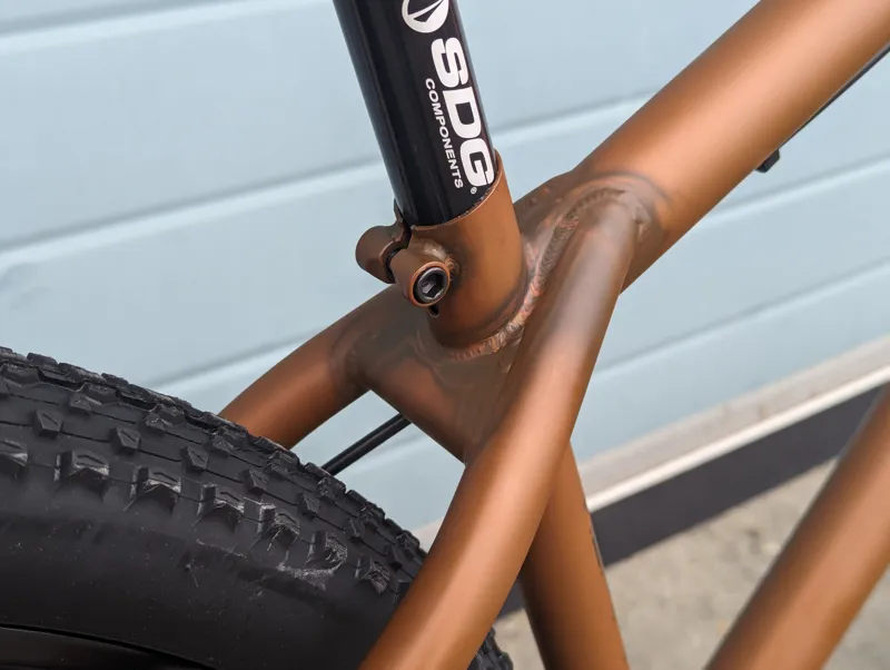 Transition PBJ Steel Dirt Jump Bike Copper Short - New with incorrect fork graphic-2