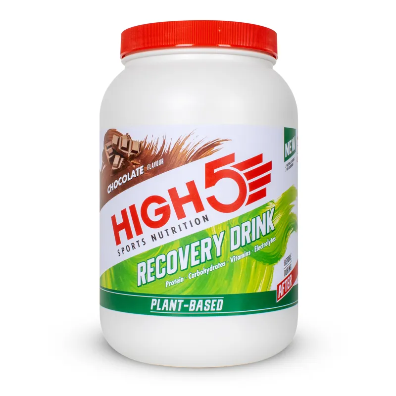 High5 Plant Based Recovery Drink Tub 1.6kg Chocolate Vegan Friendly